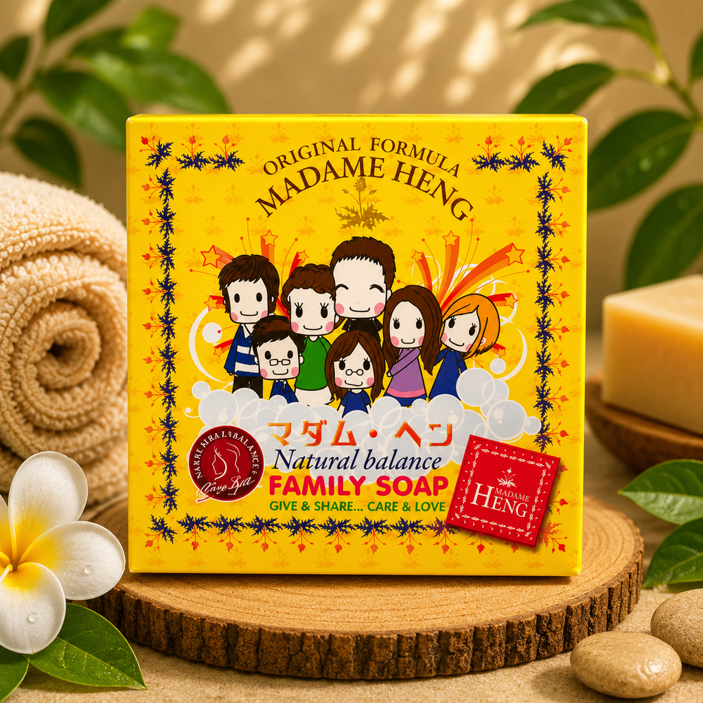 Madame Heng Soap Collection Natural Thai Herbal Cleansing Bars