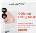 MEDICUBE Collagen Lifting Mask, Korean Collagen Sheet Mask for Firm, Radiant Skin