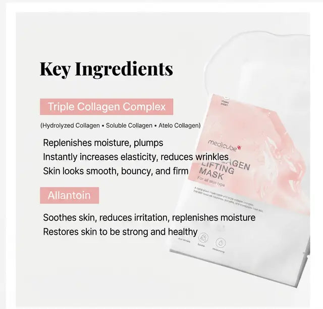MEDICUBE Collagen Jelly Cream, Korean Jelly Cream for Firm, Radiant Skin