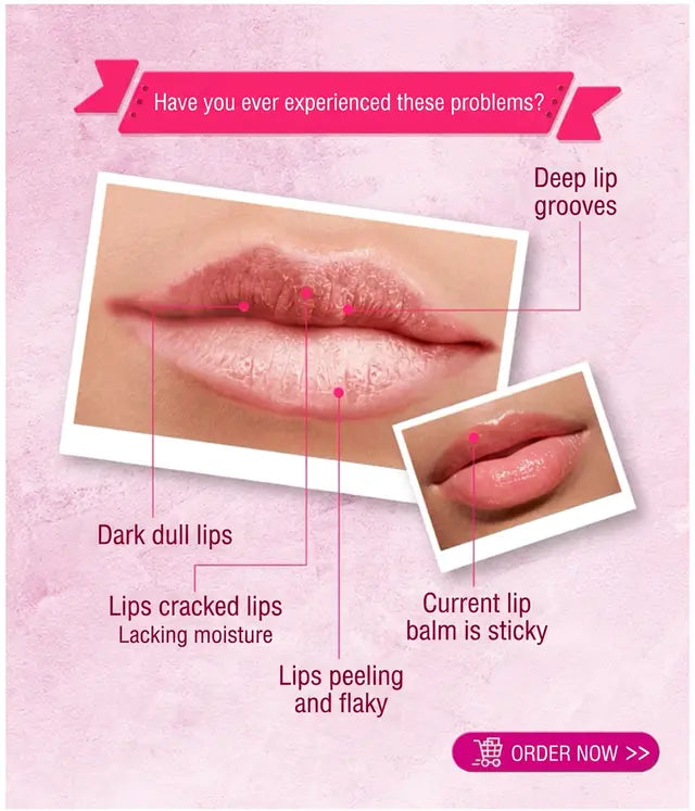 Color Changing Lip Balm Hydrating Natural Pink Glow