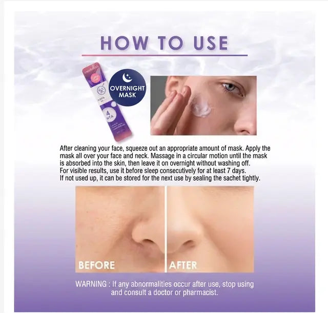 Cathy Doll Overnight Sleeping Mask Hydration or Brightening Treatment