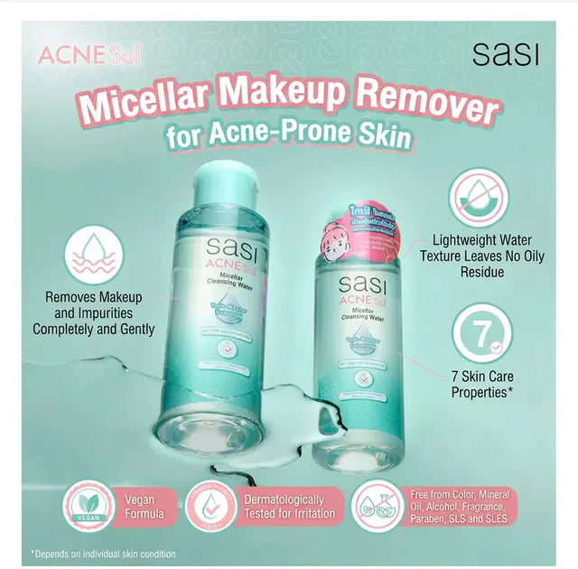SASI Acne Sol Complete Acne Care Kit Oil Control Clear Skin Routine