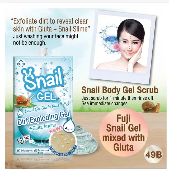 Snail Peeling Gel Facial Exfoliator Gentle Dead Skin Remover