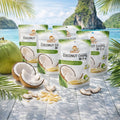 Exotic Thai Snack Gift Set Coconut Chips & Crispy Durian Bundle