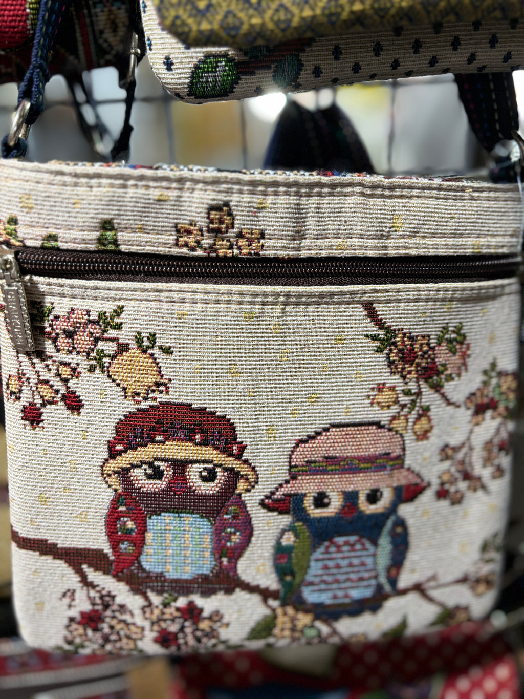 Authentic Thai Embroidered Shoulder Bags Handmade Elephant Design
