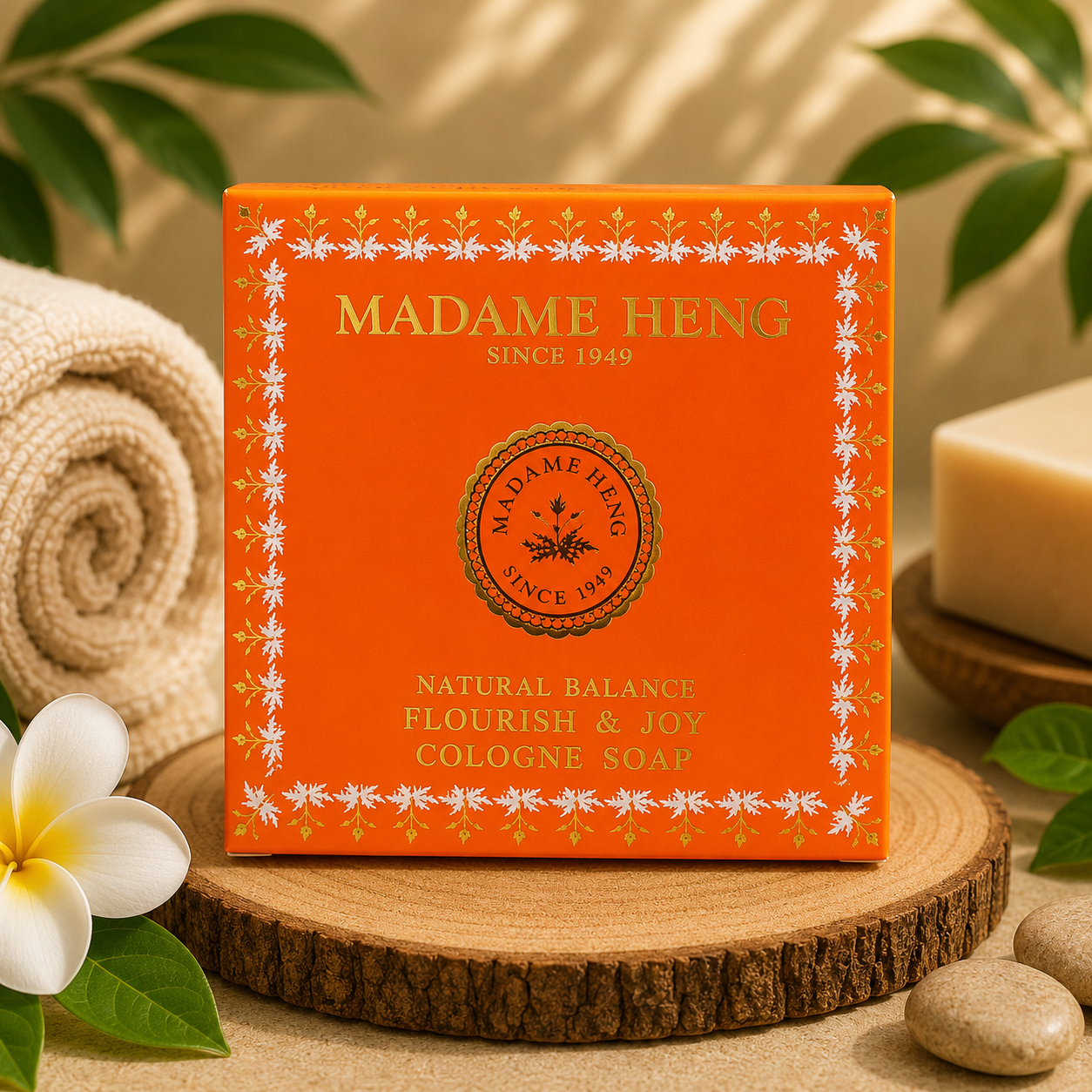 Madame Heng Soap Collection Natural Thai Herbal Cleansing Bars
