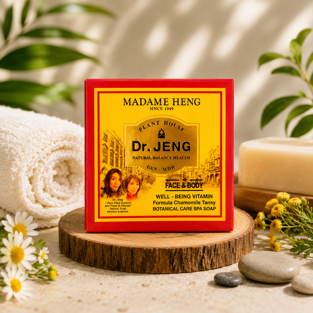 Madame Heng Soap Collection Natural Thai Herbal Cleansing Bars
