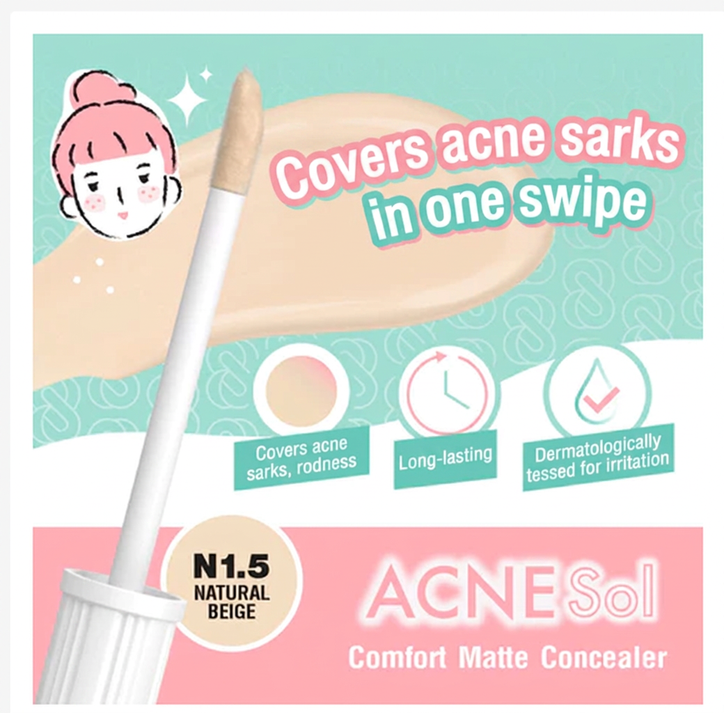 SASI Acne Sol Complete Acne Care Kit Oil Control Clear Skin Routine