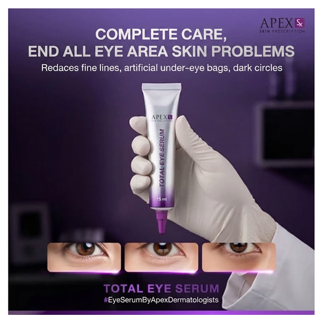 APEX-SX Total Eye Serum Advanced Peptide Anti Aging Dark Circles Firming