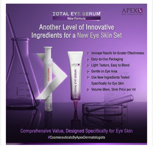 APEX-SX Total Eye Serum Advanced Peptide Anti Aging Dark Circles Firming