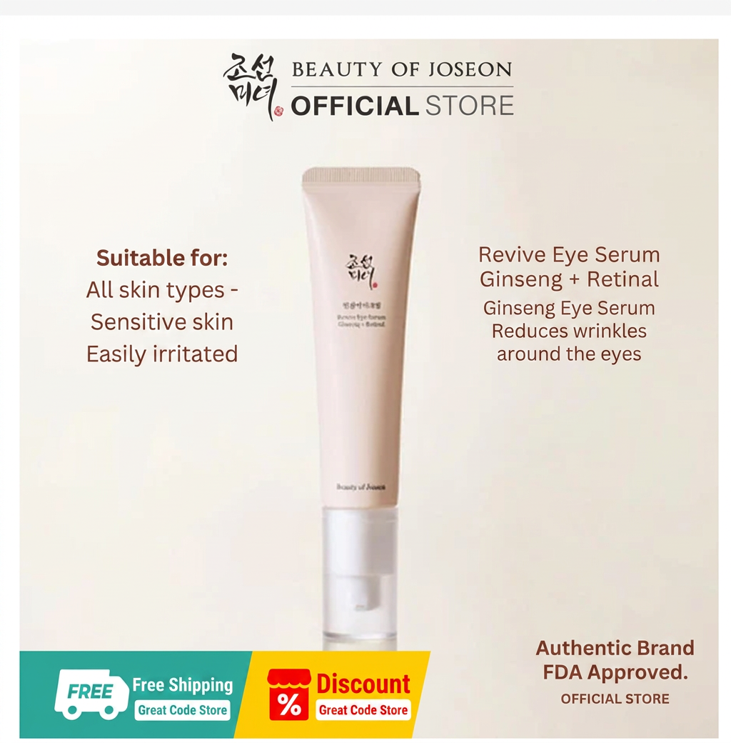 Beauty of Joseon Revive Eye Serum Ginseng Retinal Anti Aging Dark Circles