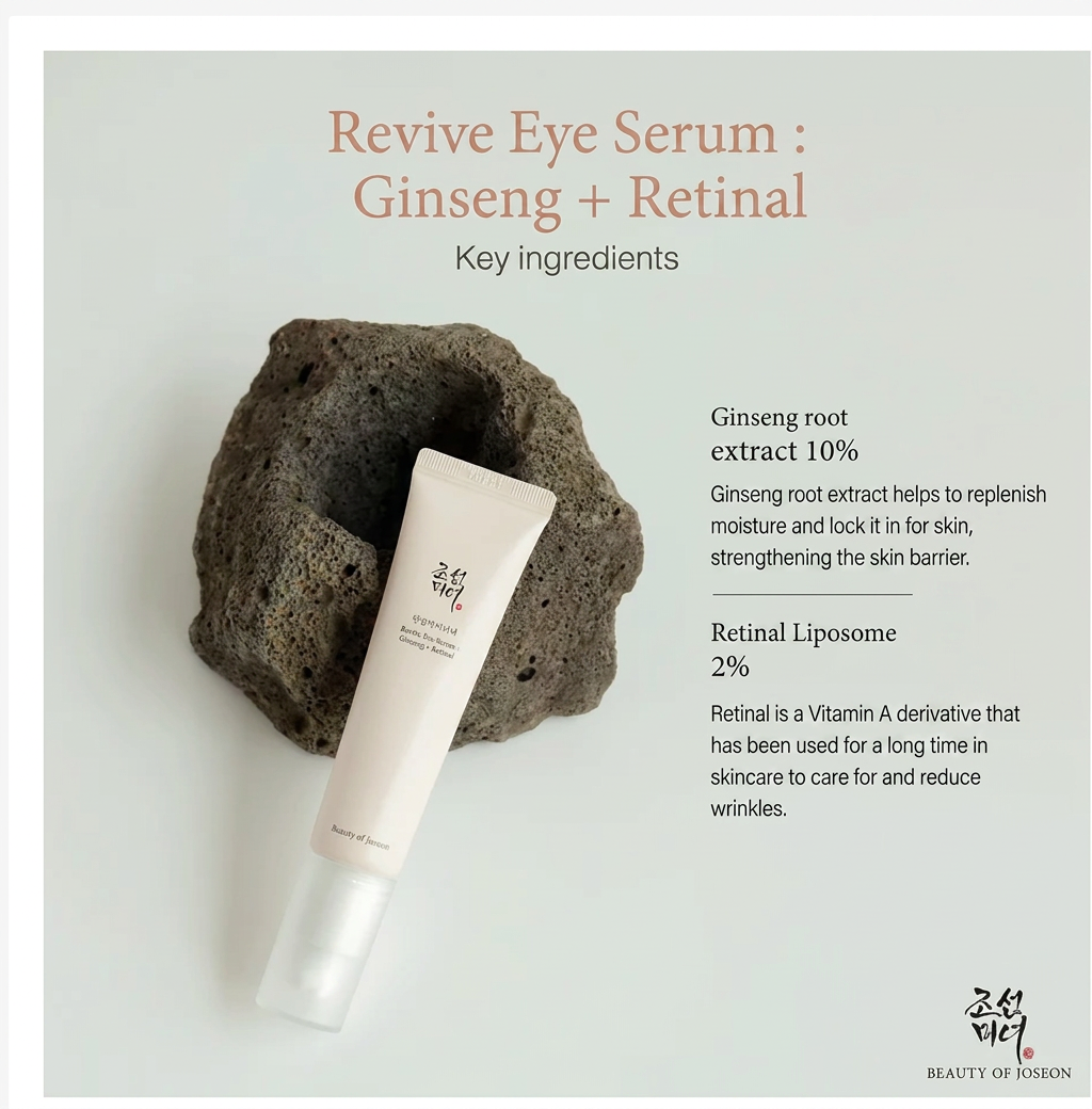 Beauty of Joseon Revive Eye Serum Ginseng Retinal Anti Aging Dark Circles