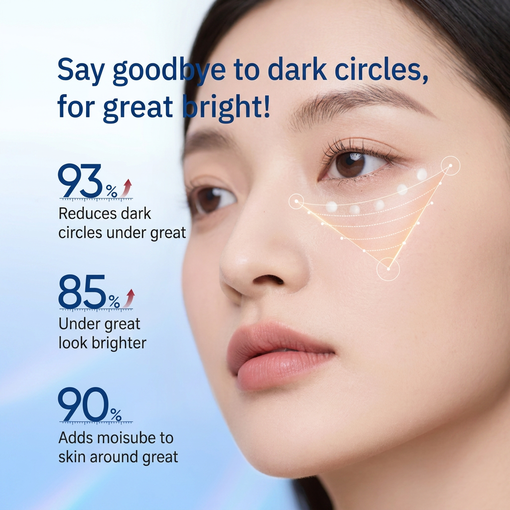 Caffeine Peptide Eye Serum Dark Circles Puffiness Anti Aging Hydration