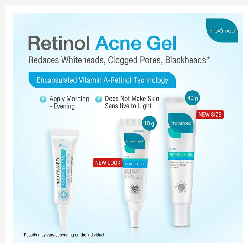 Acne Spot Treatment Retinol Gel Pimples Blackheads Oil Control Fast Action