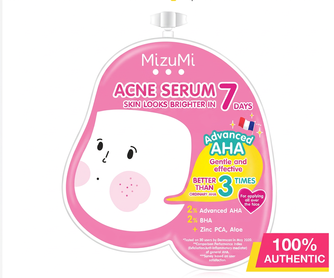 MizuMi Acne Skincare Treatment Set Oil Control Serum Gel SPF Korea
