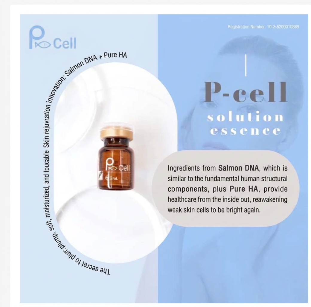 P-Cell PDRN Serum Salmon DNA Repair Ampoule Glow Skin Anti Aging