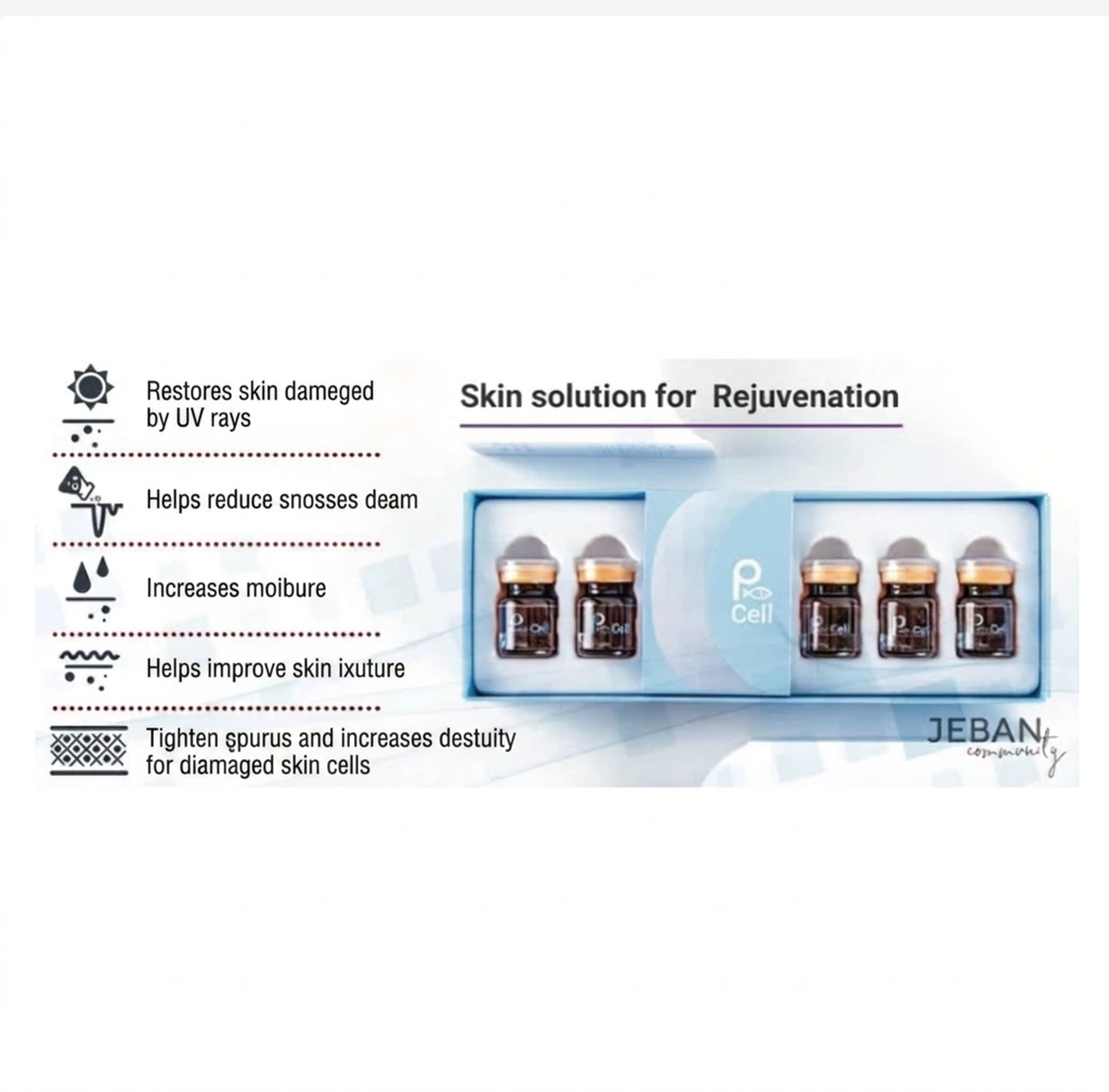 P-Cell PDRN Serum Salmon DNA Repair Ampoule Glow Skin Anti Aging