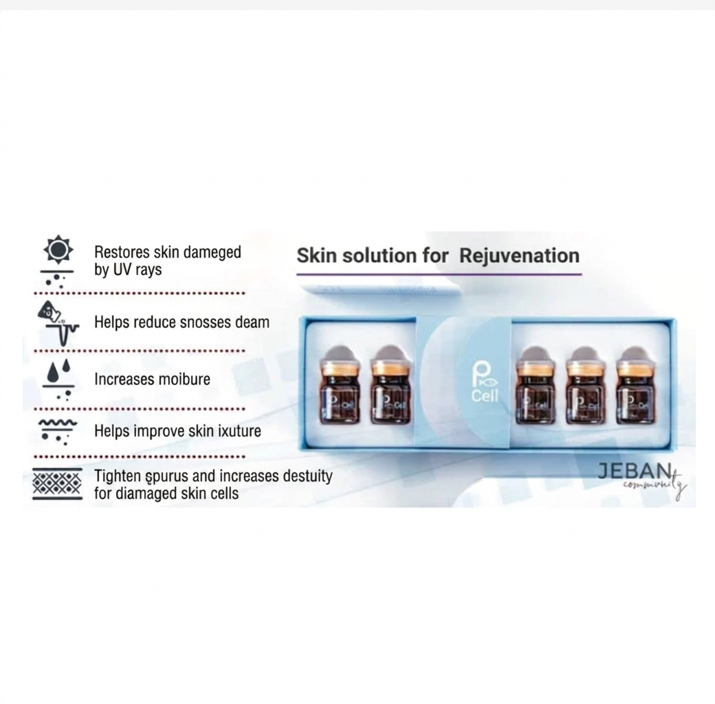 P-Cell PDRN Serum Salmon DNA Repair Ampoule Glow Skin Anti Aging