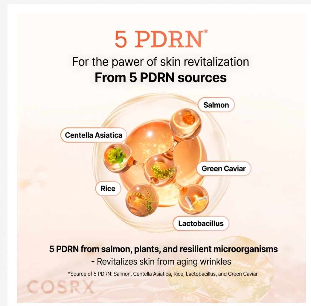COSRX PDRN Collagen Serum Korean Skincare Anti Aging Glow Repair