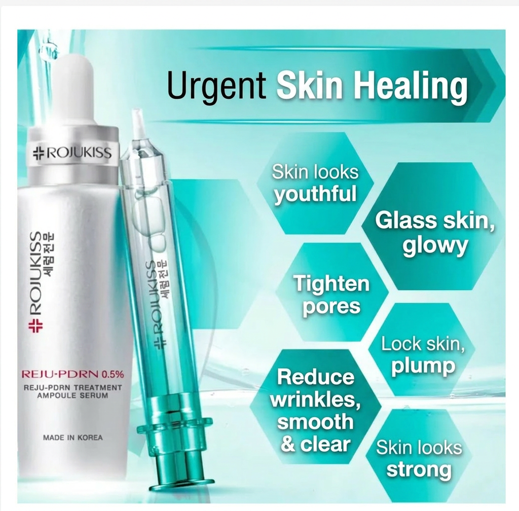 PDRN Salmon DNA Ampoule Set Collagen Glow Repair Serum 6 Pack