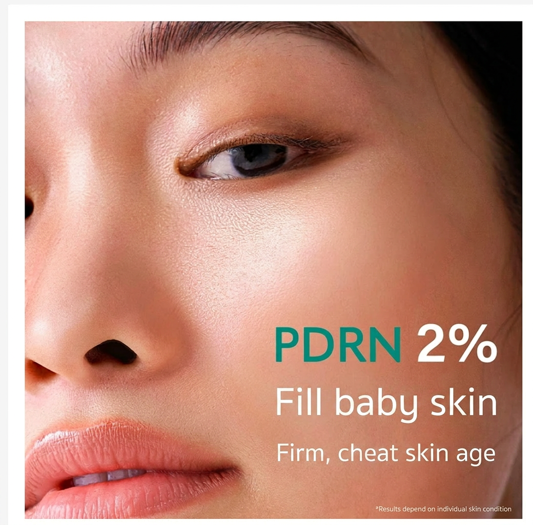 PDRN Age Defense Serum Collagen Peptides Anti Aging Glow Skin