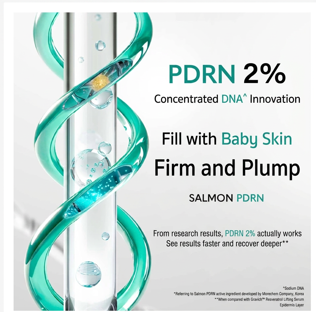 PDRN Age Defense Serum Collagen Peptides Anti Aging Glow Skin