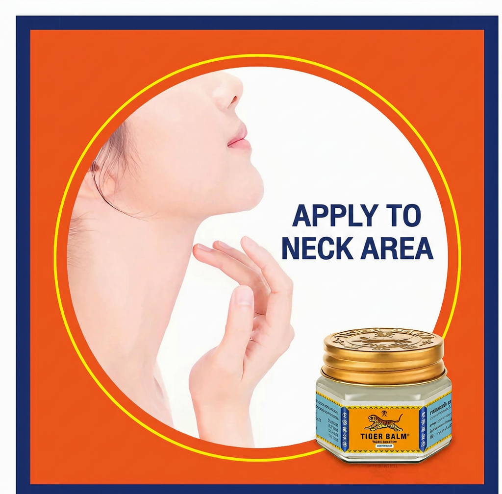 Tiger Balm White Set 3 Pack Herbal Cooling Balm