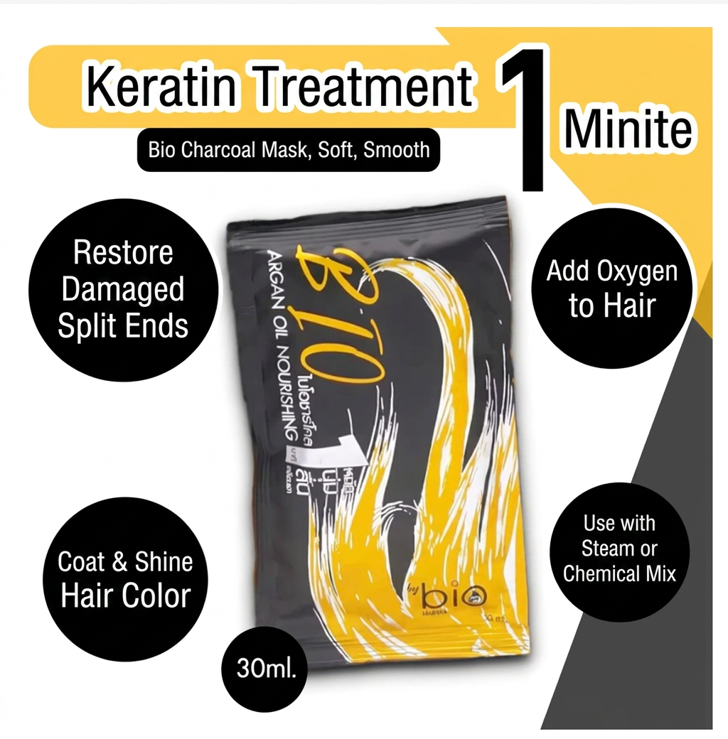 Hair Repair Mask Set 5 Pack Deep Nourishing Treatment Sachets