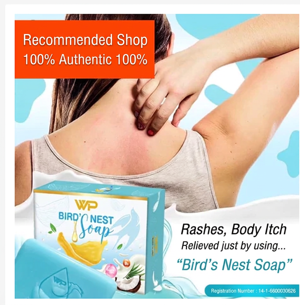 Bird’s Nest Soap Natural Face & Body Moisturizing Cleansing Bar