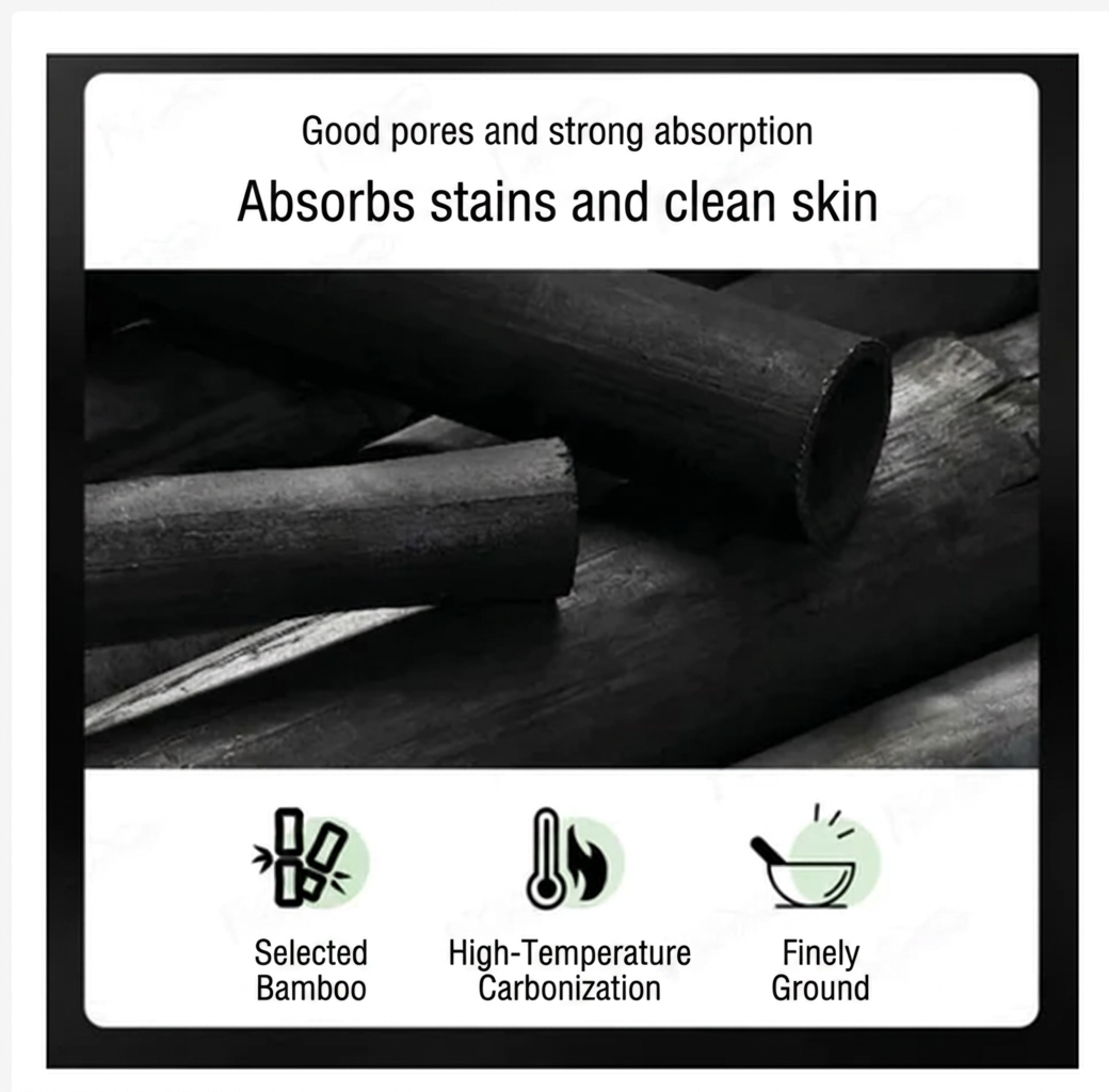 Black Charcoal Peel-Off Mask – Deep Pore Cleansing
