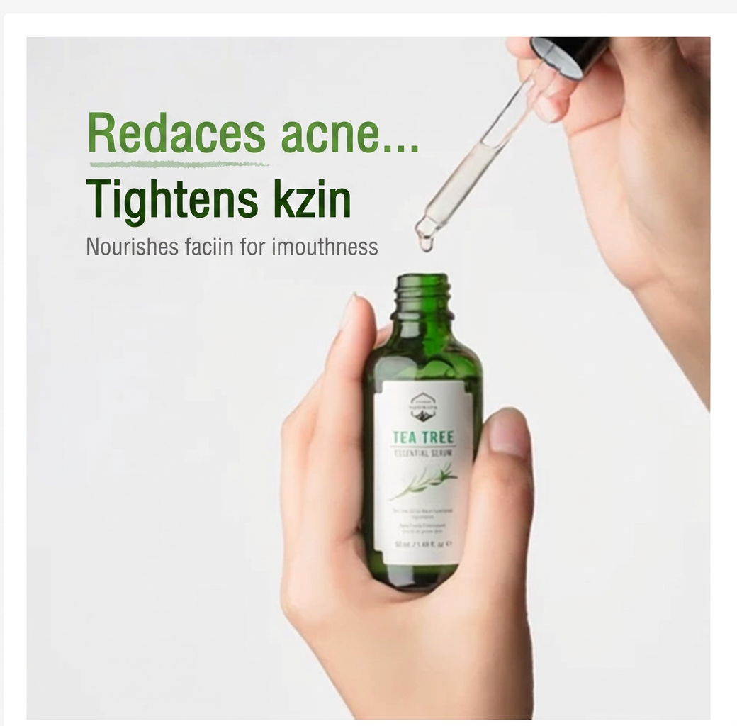 Tea Tree Acne Control Serum Oil Balance & Clear Skin Support