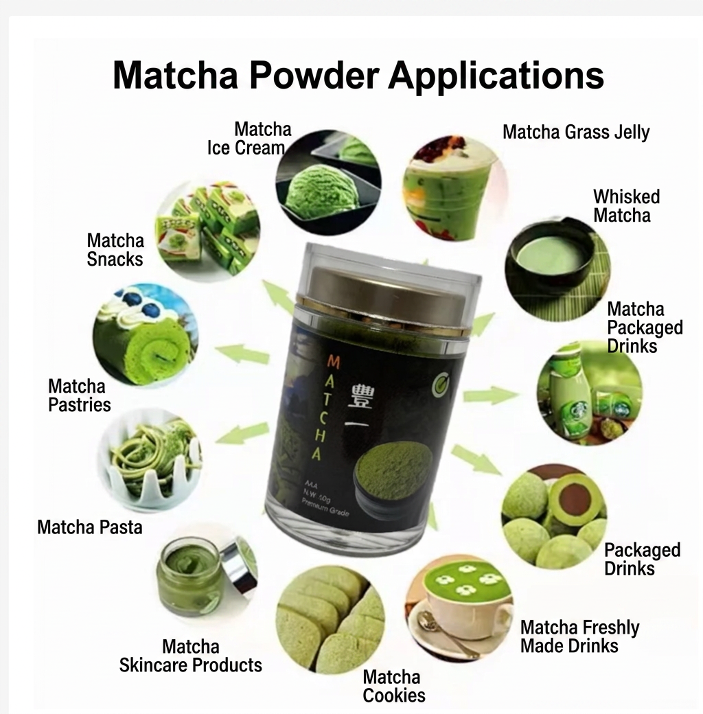 Organic 100% Matcha Green Tea Powder
