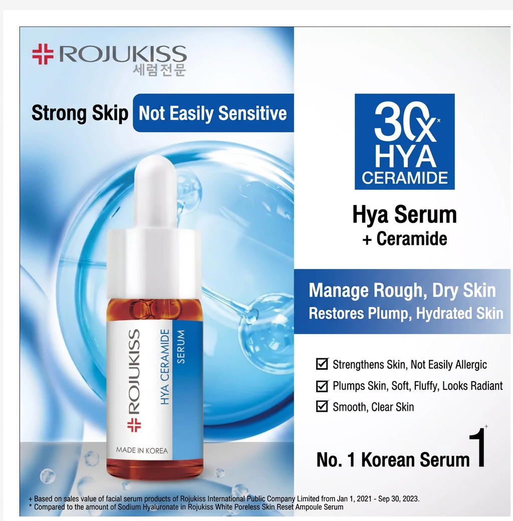 Rojukiss Facial Serum 15ml – Choose Your Formula