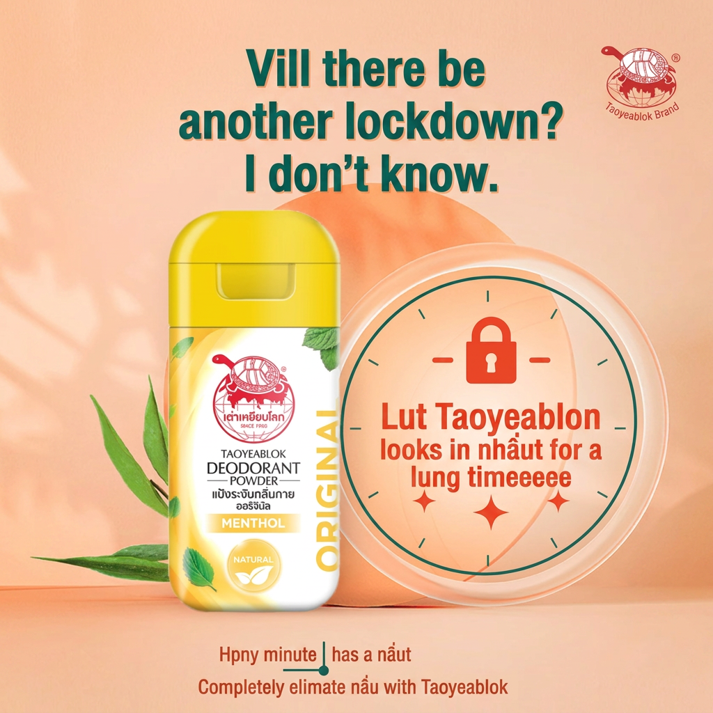 TAOYEABLOK Deodorant Powder 22g – Choose Your Formula