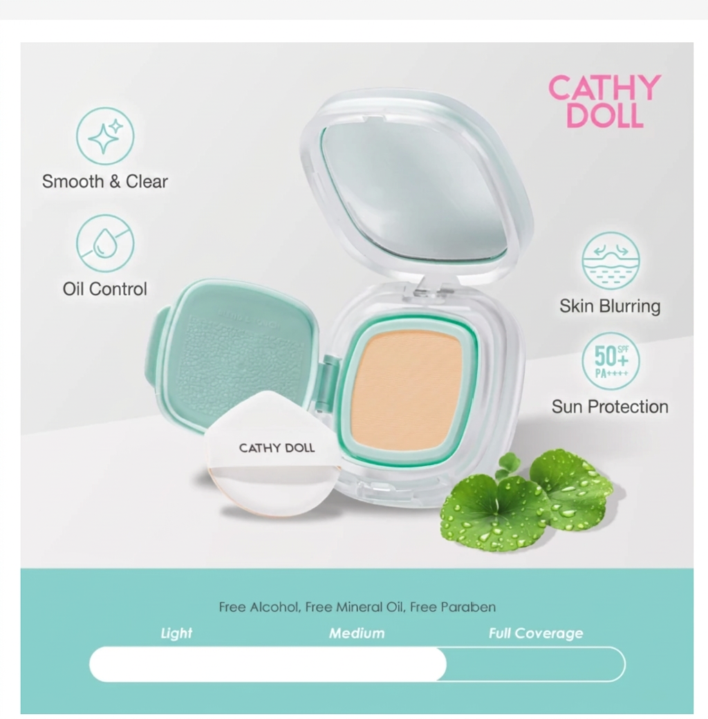 Cathy Doll Not Too Matte Slide Cushion SPF50+ PA++++