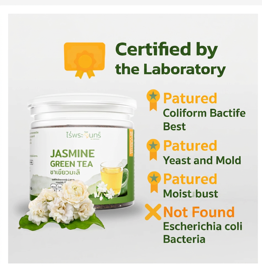 Rai Phra Chan Authentic Thai Jasmine Tea – Natural Jasmine Flower Tea