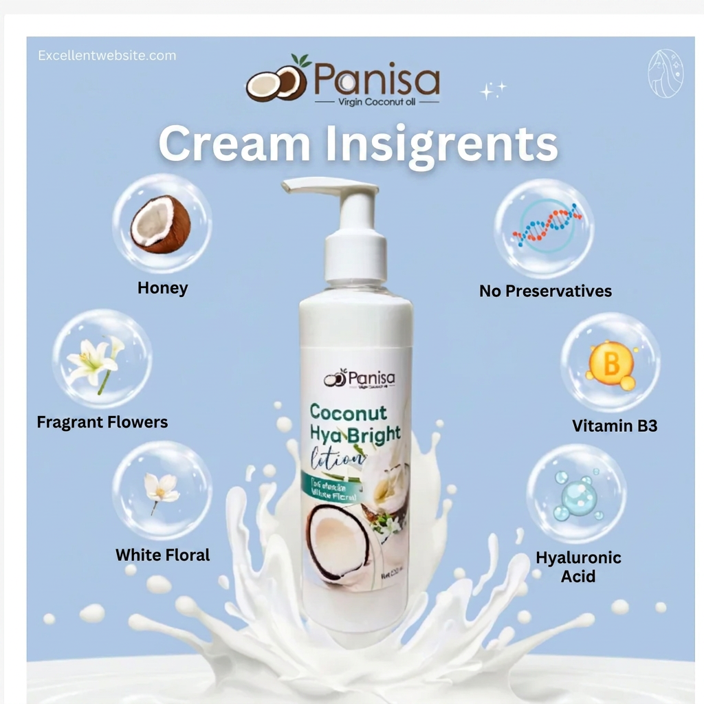 Coconut Hya Body Lotion with Hyaluronic Acid