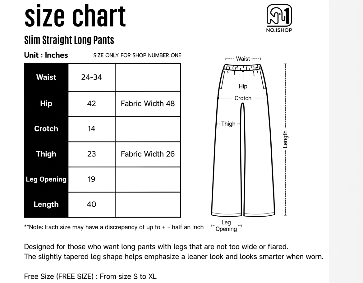 Thai Printed Straight-Leg Pants – Free Size, 53 Designs