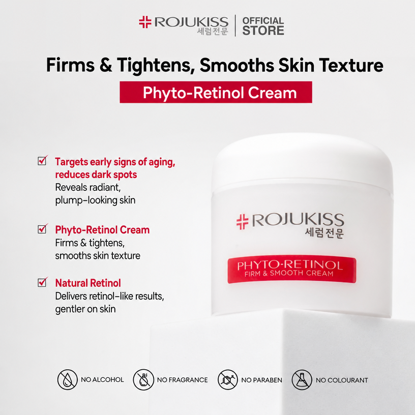 Rojukiss Phyto-Retinol Firm & Smooth Face Cream 50ml