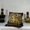 Singha Lion Canvas Clutch Thai Power Statement Pouch
