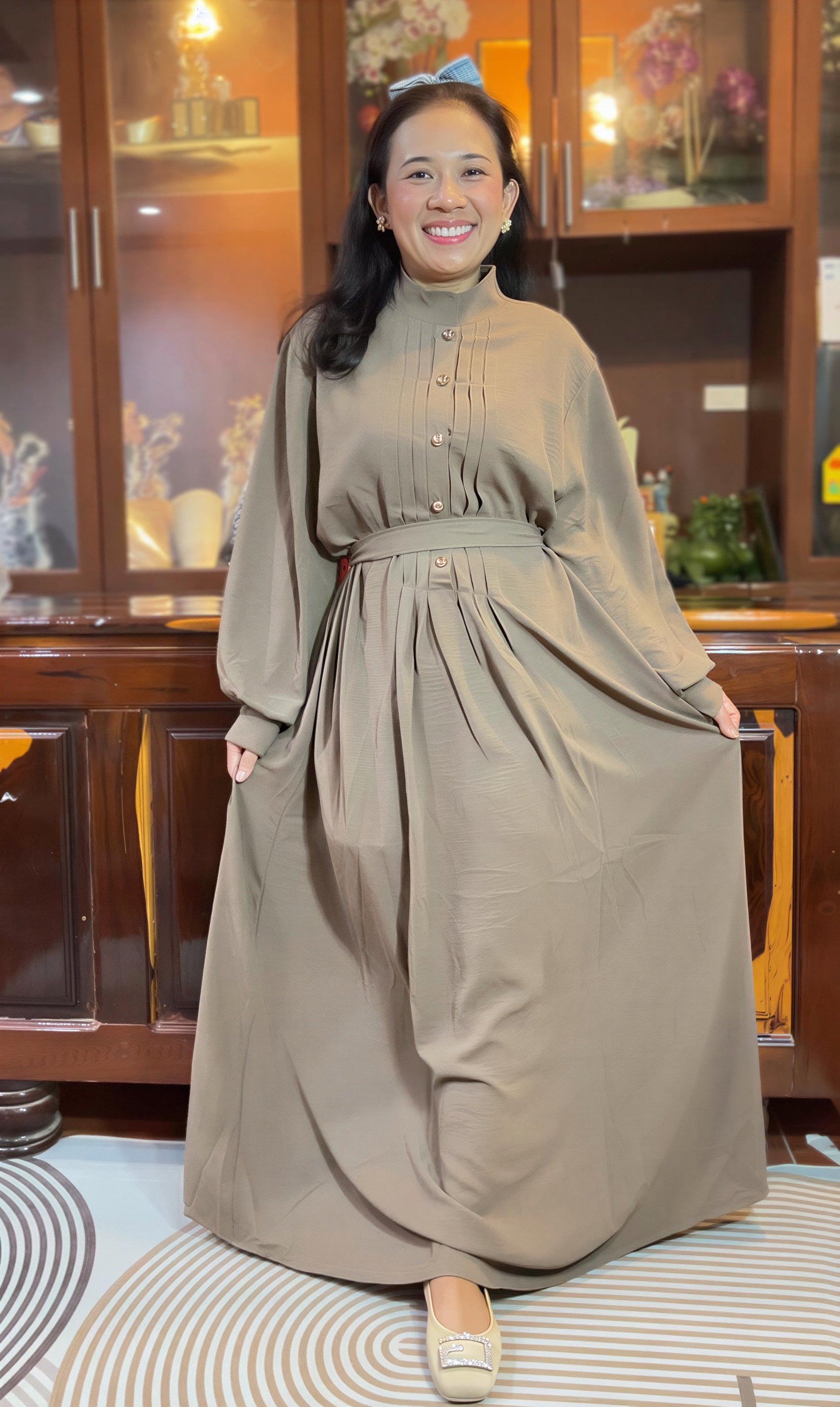 Elegant Summer Dress  Lightweight Breathable Fit