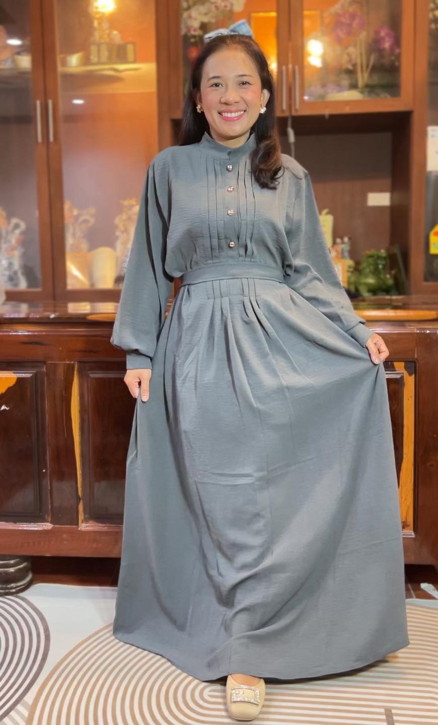 Elegant Summer Dress  Lightweight Breathable Fit