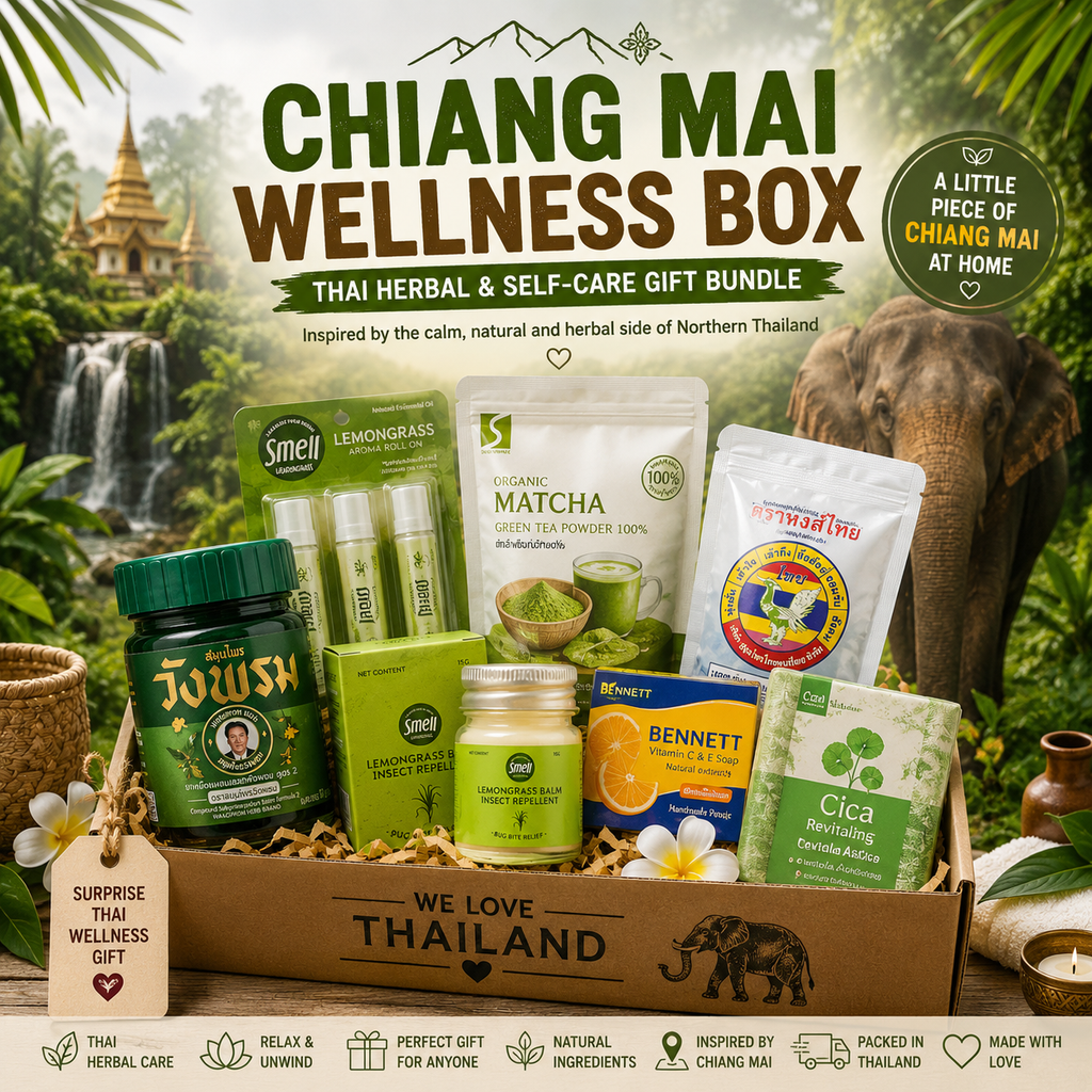 Chiang Mai Wellness Box – Thai Herbal & Self-Care Gift Bundle