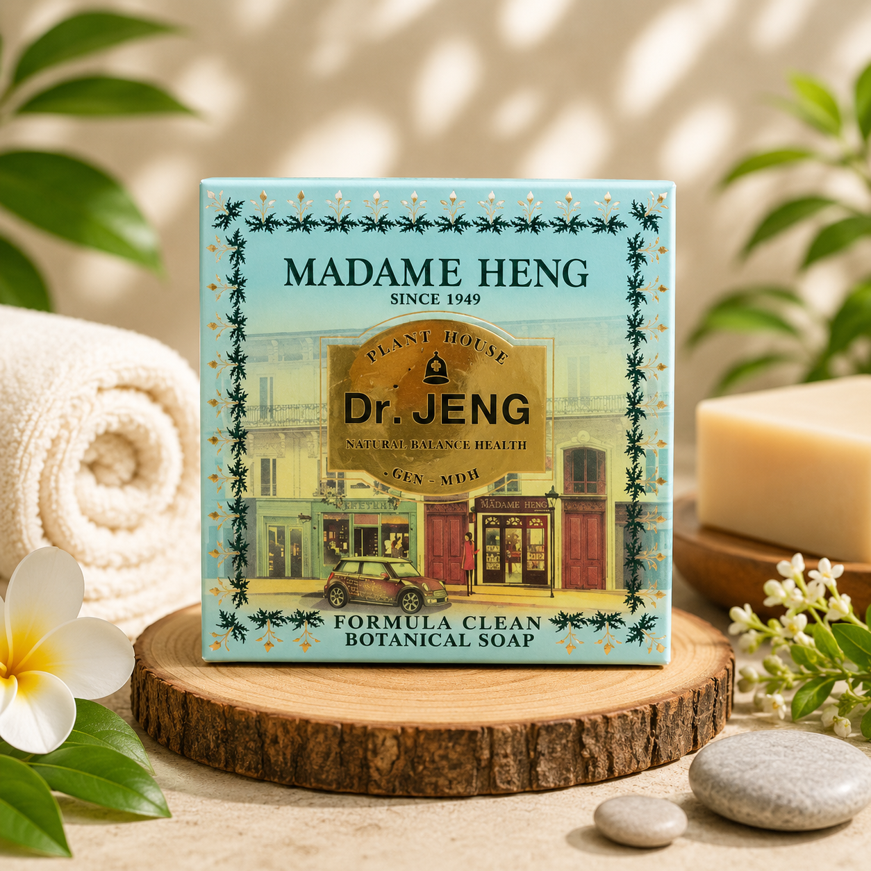 Madame Heng Soap Collection Natural Thai Herbal Cleansing Bars