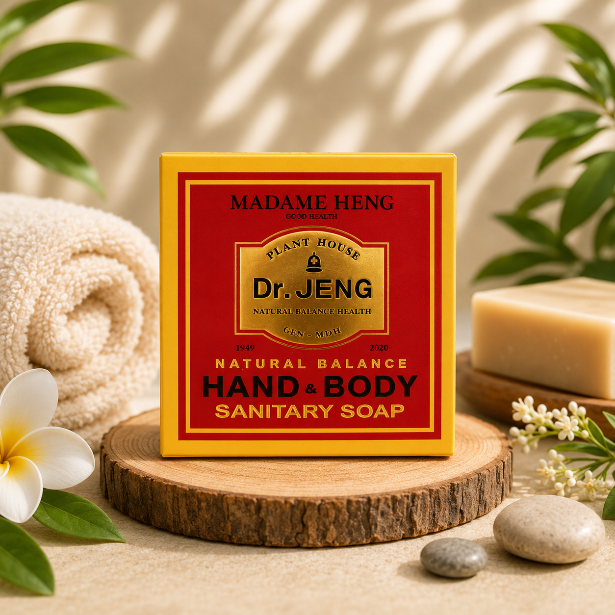 Madame Heng Soap Collection Natural Thai Herbal Cleansing Bars