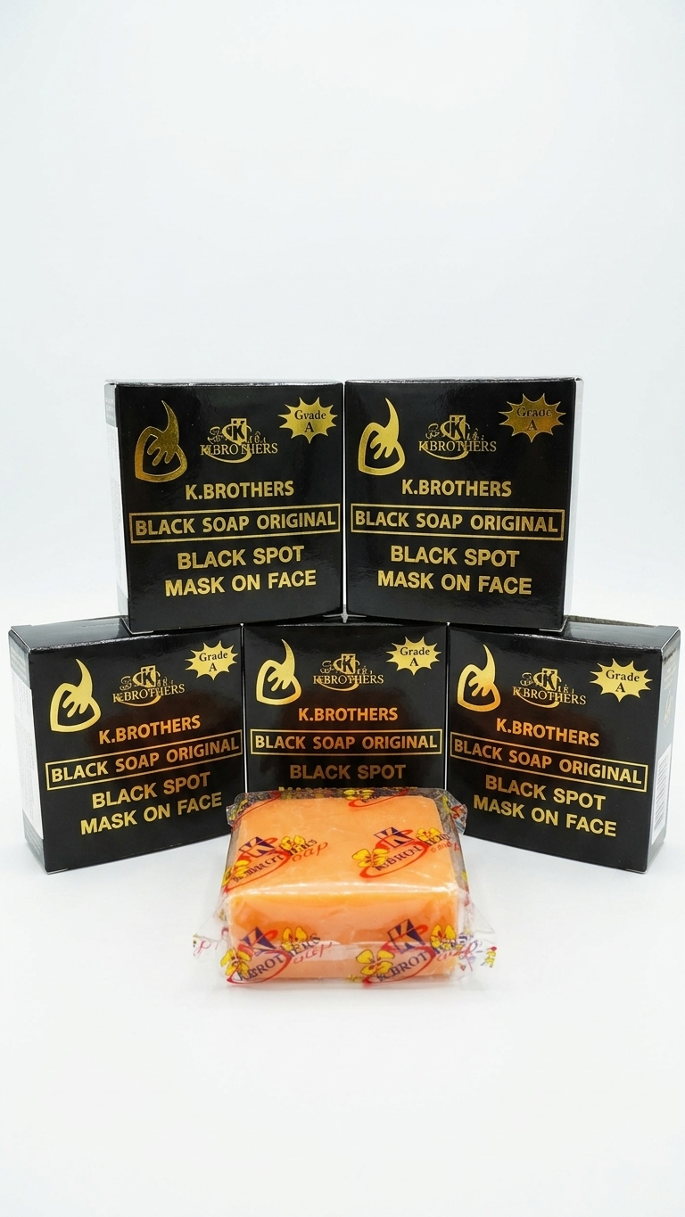 Black Facial Soap Deep Cleansing & Fresh Skin Care