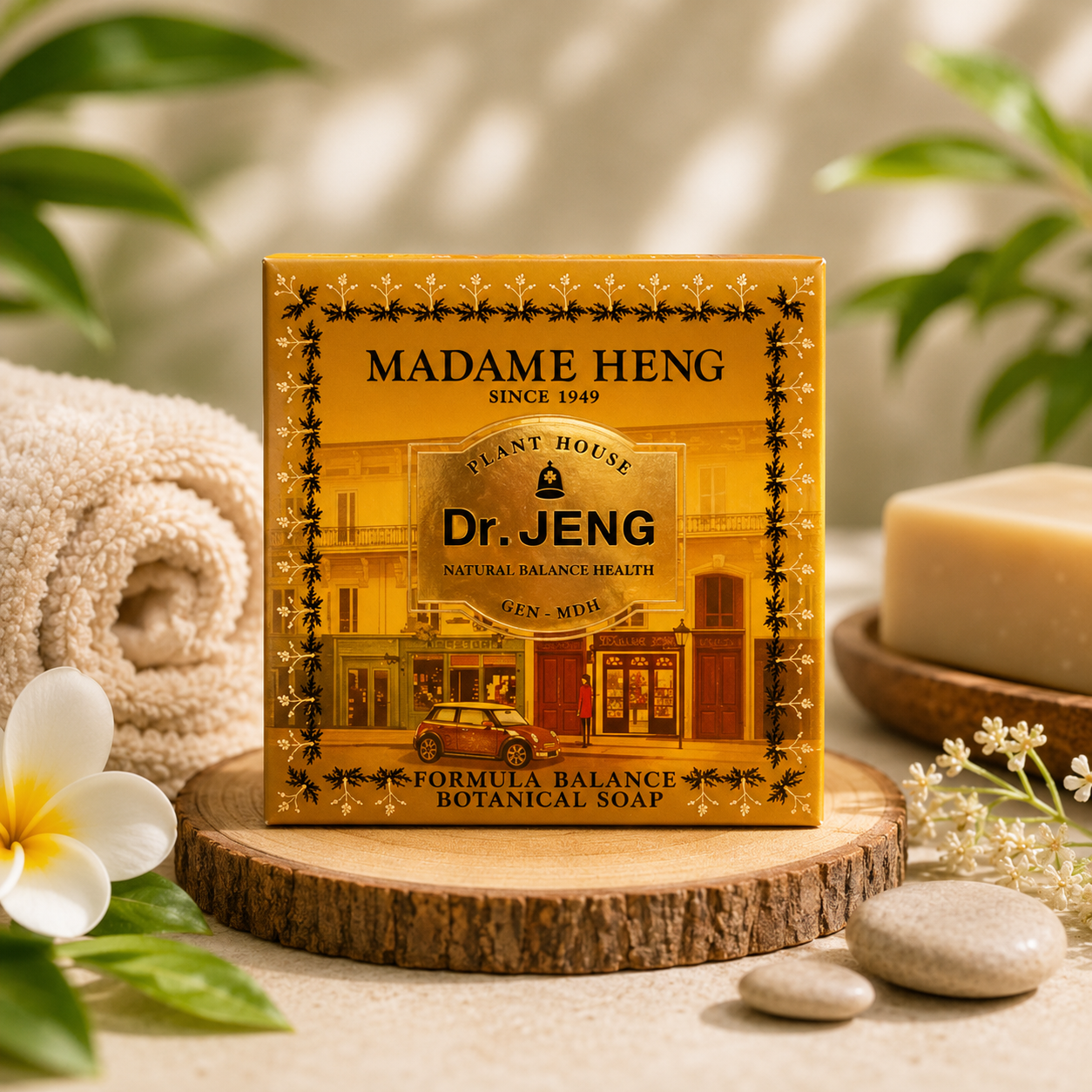 Madame Heng Soap Collection Natural Thai Herbal Cleansing Bars
