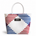 AMARA Handmade Woven Bag Thai Flag Color Edition