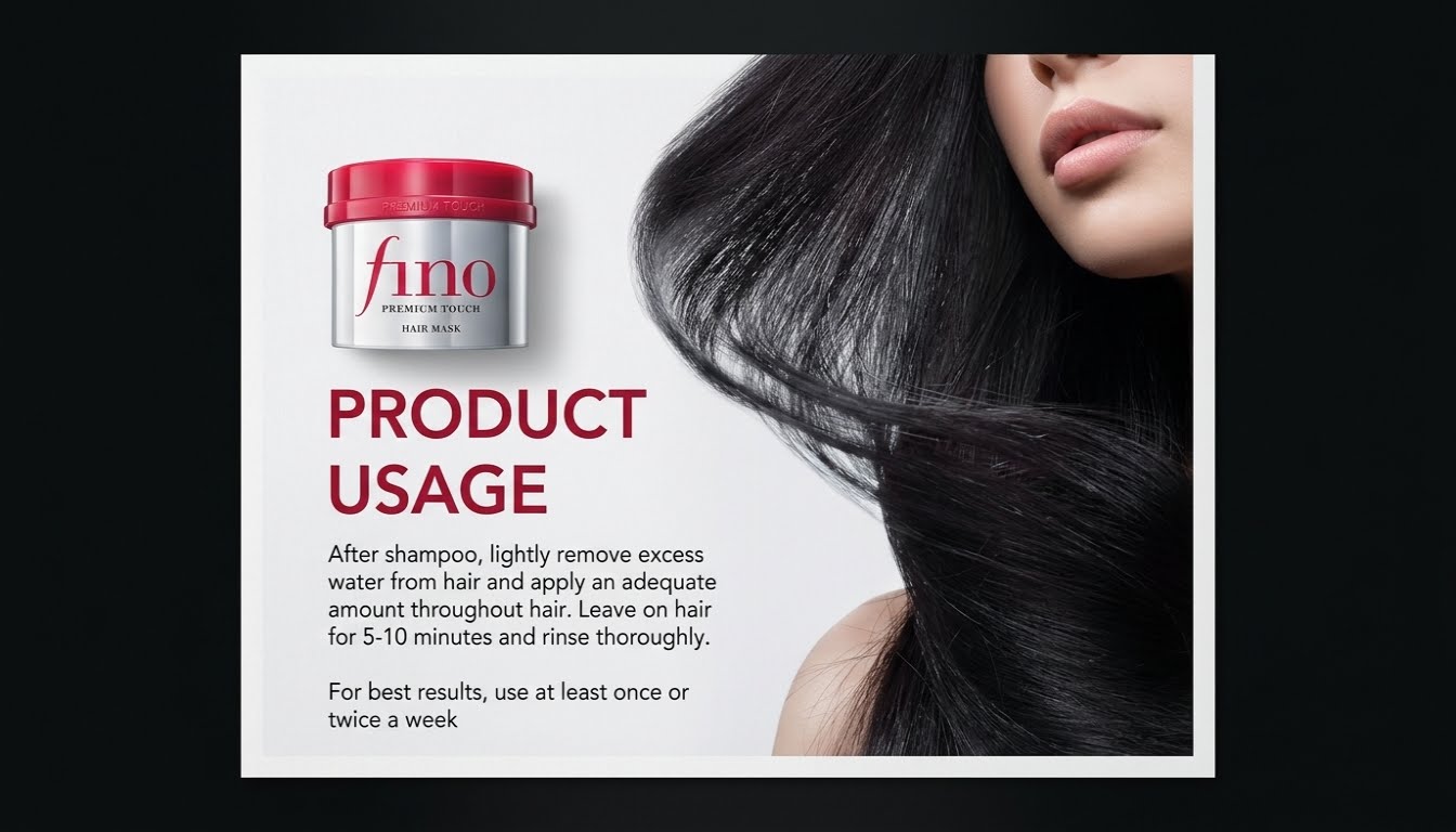 Shiseido Fino Premium Touch Hair Mask Deep Repair Shine Smooth Japan