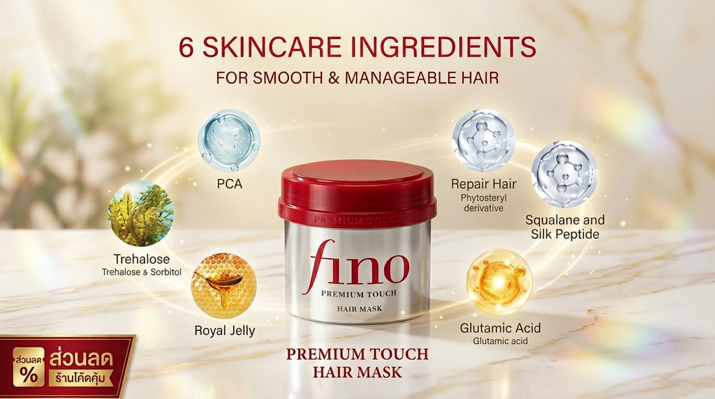 Shiseido Fino Premium Touch Hair Mask Deep Repair Shine Smooth Japan
